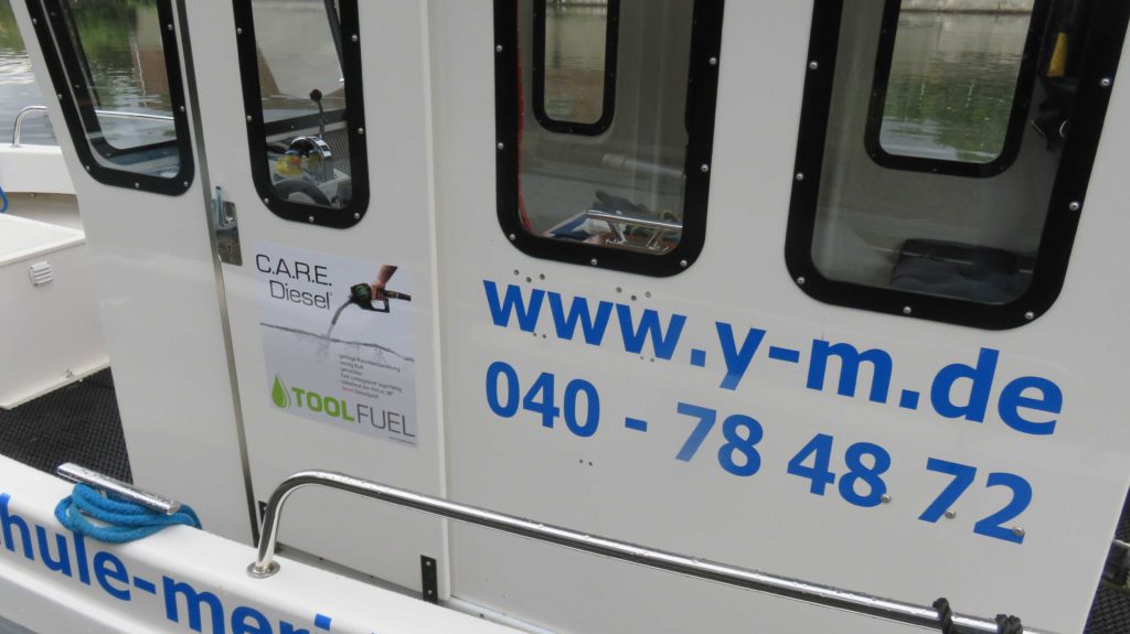 Schulschiff MERIDIAN IV fährt mit C.A.R.E. -Diesel