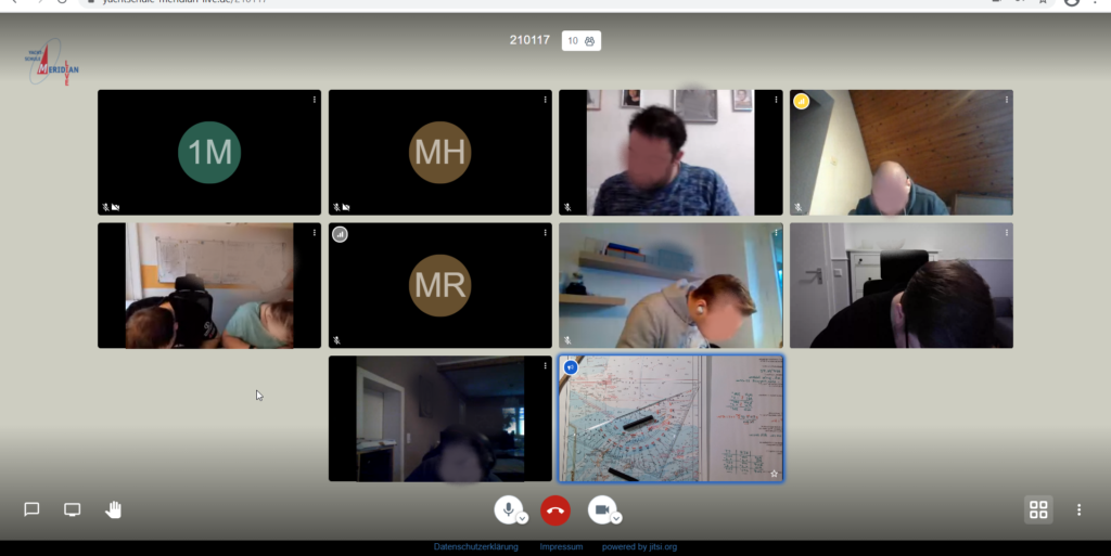 Navigation im LIVE-Onlinekurs