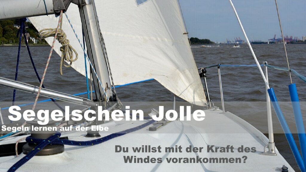 Segelausbildung auf der Elbe