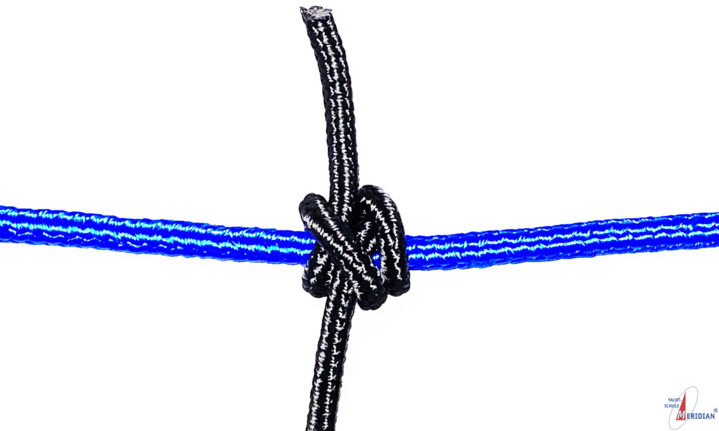 Der Stopperstek dient zum Belegen der Vorleine an einer durchlaufenden Schlepptrosse.