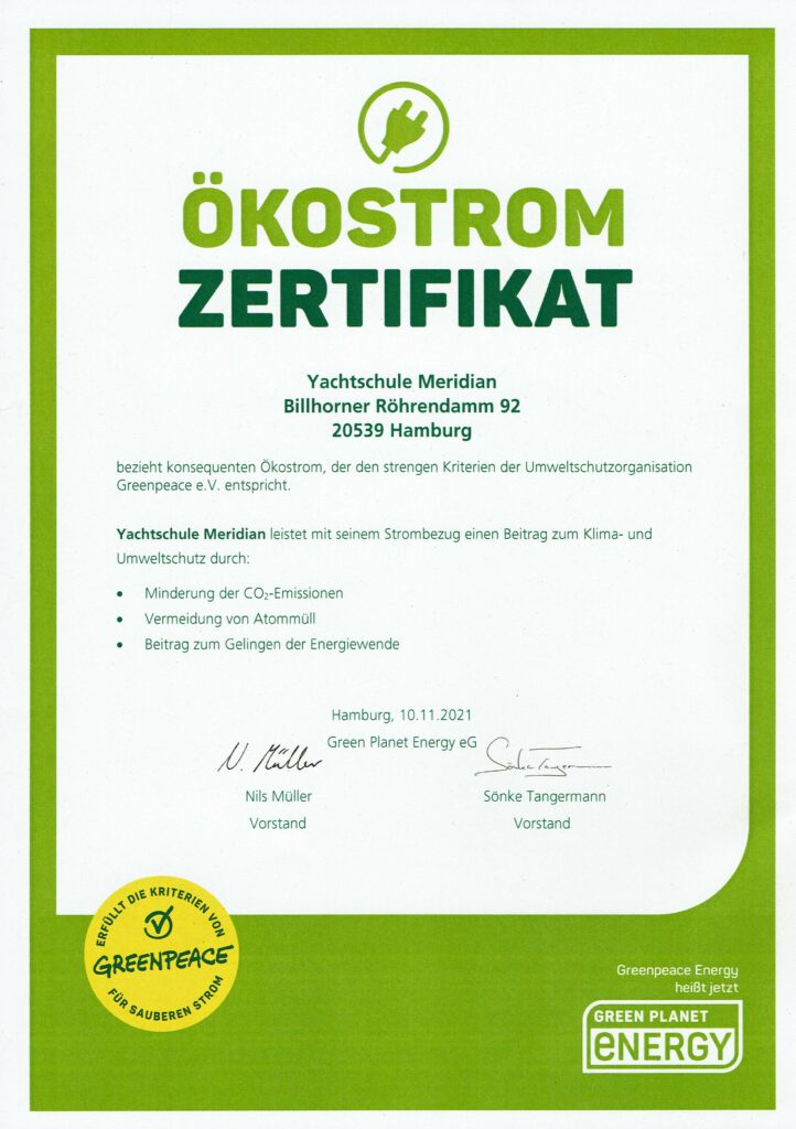 Ökostrom von Green Planet Energy