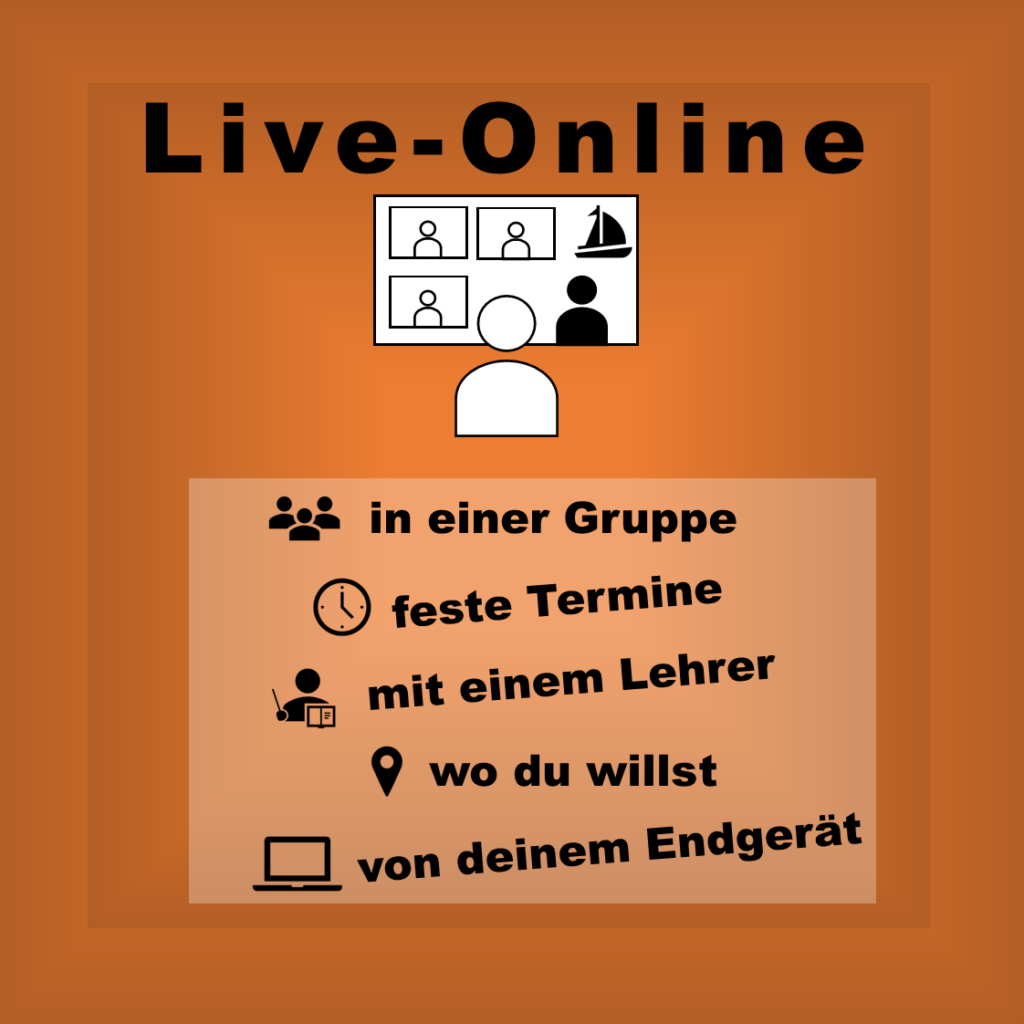 LIVE-Onlinekurs zum Sportbootführerschein